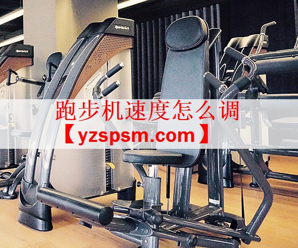 跑步机速度怎么调